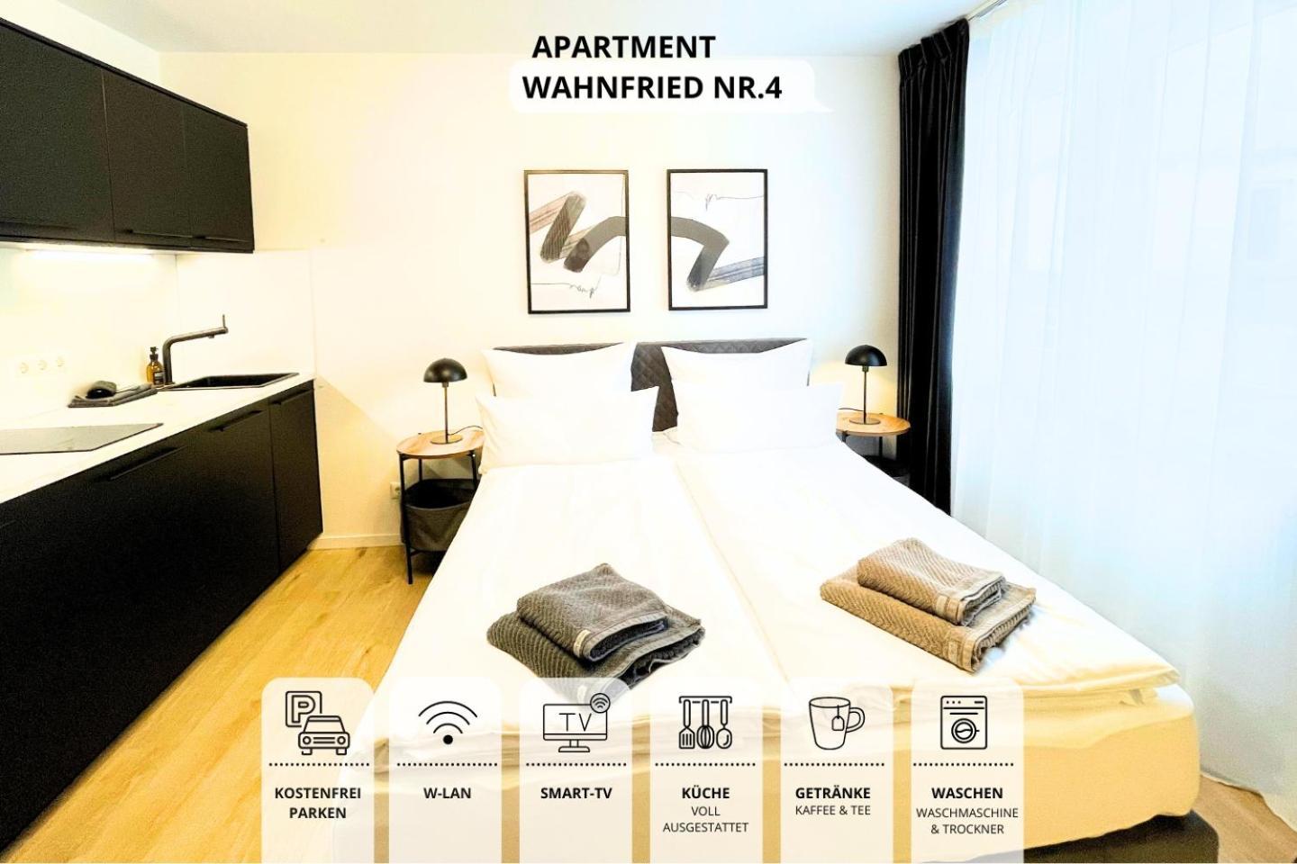 Apartment Wahnfried No4 - Zentral Wohnen Mit Kueche Und Duschbad, Parkplatz, 300M Zur Fussgaengerzone Bayreuth Zewnętrze zdjęcie