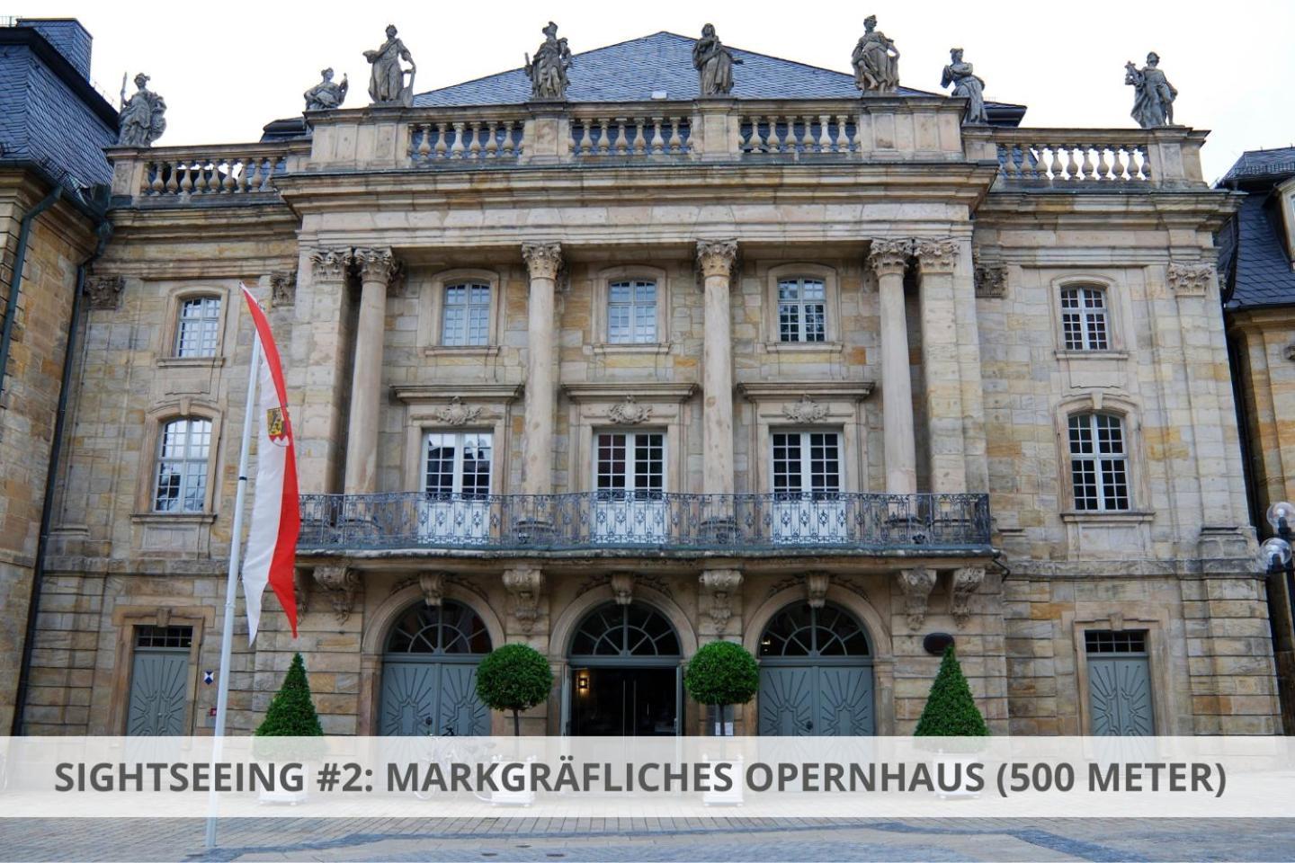 Apartment Wahnfried No4 - Zentral Wohnen Mit Kueche Und Duschbad, Parkplatz, 300M Zur Fussgaengerzone Bayreuth Zewnętrze zdjęcie