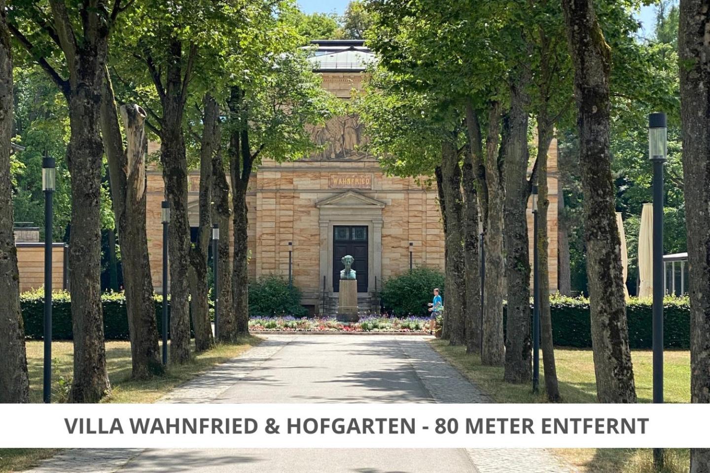 Apartment Wahnfried No4 - Zentral Wohnen Mit Kueche Und Duschbad, Parkplatz, 300M Zur Fussgaengerzone Bayreuth Zewnętrze zdjęcie
